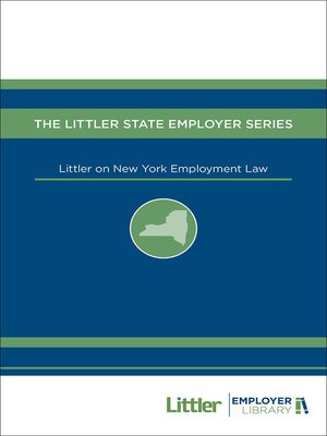 cover image of Littler on New York Employment Law